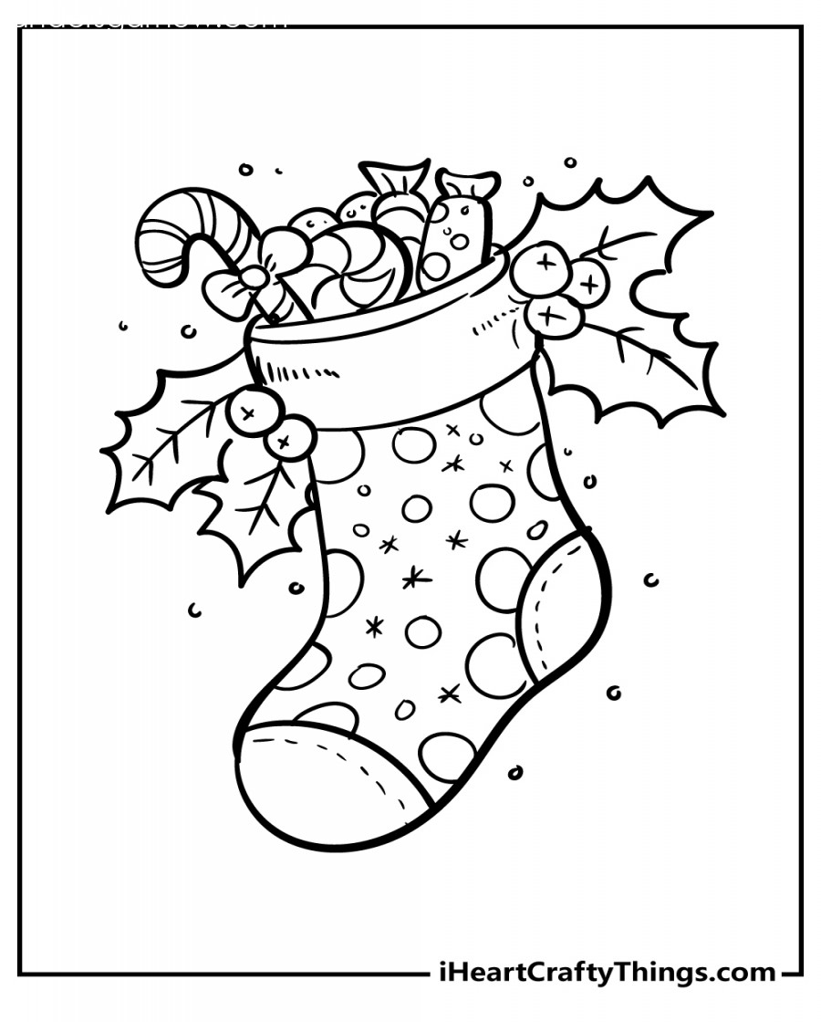 Christmas Coloring Pages (% Free Printables)