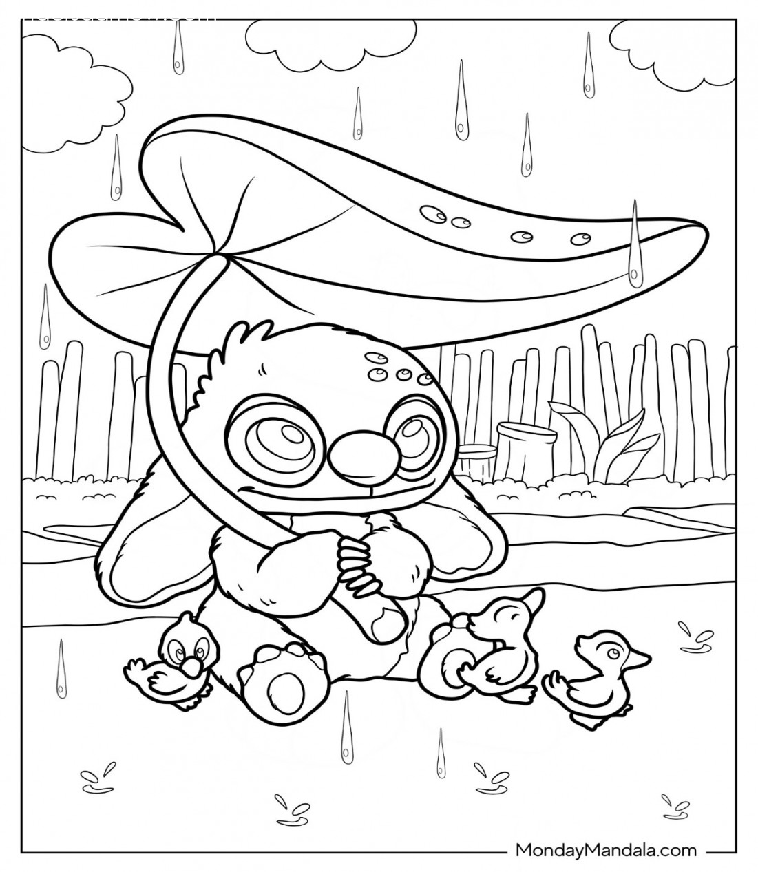 Cute Disney Coloring Pages (Free PDF Printables)