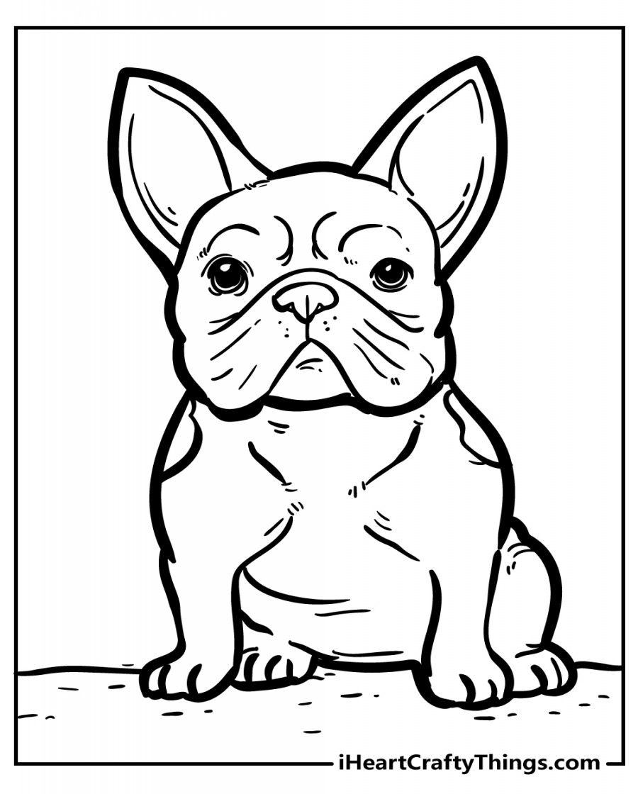 Dog Coloring Pages (% Free Printables)