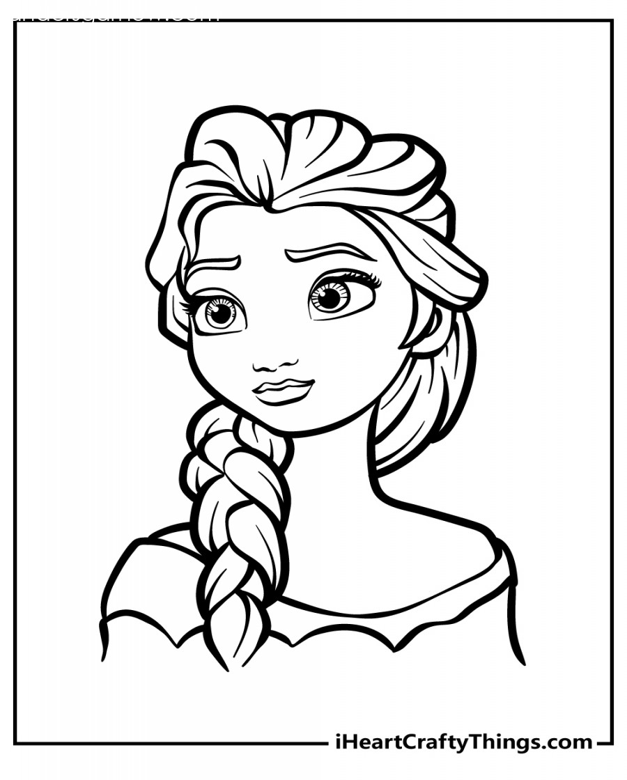 Elsa Coloring Pages (% Free Printables)